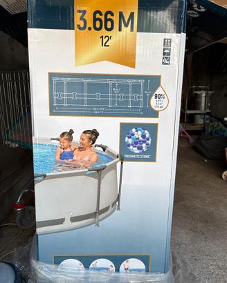 Piscina 3.66per 76 bestway