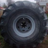 Ruote complete di gomma 67*3400-25 e cerchione