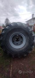 Ruote complete di gomma 67*3400-25 e cerchione