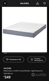 Materasso matrimoniale 160x190