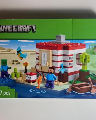 Lego 21275 Minecraft la casa tnt  esplosiva minifu