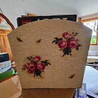 Porta riviste in legno con decoupage