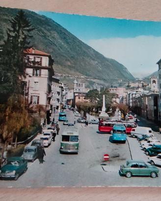 Cartolina SONDRIO 1960 Viale Milano "Animata" - Fi