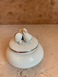 Lotto Capodimonte porcellana scatole bomboniera