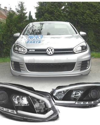 FARI VOLKSWAGEN VW GOLF 6 08-12 LUCE A TUBO DRL FO