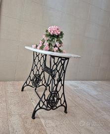 Tavolino Singer Originale ,con Piano in Mar