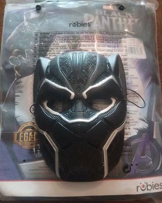 Costume con maschera Black Panther Marvel