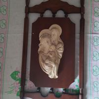 madonna con bambino  vintage antiquariato
