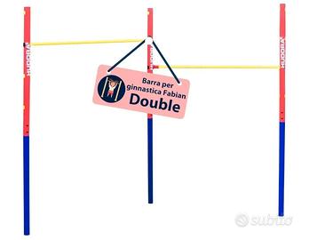 Sbarra doppia per Trazioni HUDORA 4 posizioni