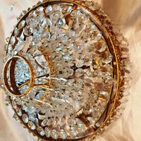 Lampadario cristallo vintage 