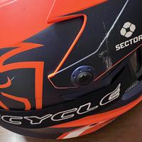 Casco thor da cross taglia L più occhialini