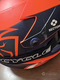 Casco thor da cross taglia L più occhialini