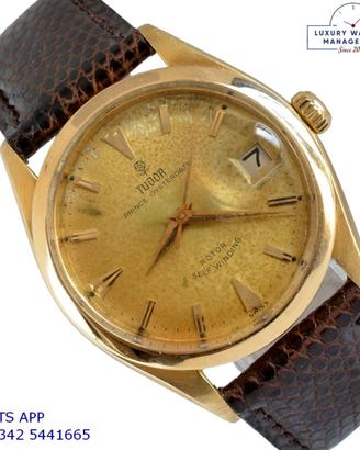 TUDOR Prince 7966 Oysterdate Small Rose automatic