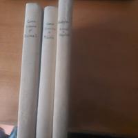 libri d'epoca di biologia vegetale e animale 