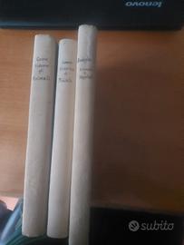 libri d'epoca di biologia vegetale e animale 