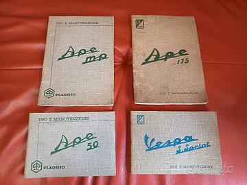Liberty uso manutenzione per Ape e vespa 90 SS