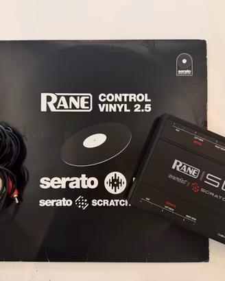 Interfaccia Rane SL3 per DJ + 2 vinili timecode