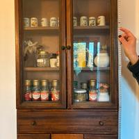 Mobiletto cucina arte povera