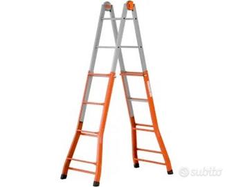 Scala telescopica 4+4