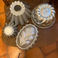 Stampi in alluminio per dolci vintage