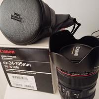 Obiettivo Canon EF 24/105mm usm f/4 serie L