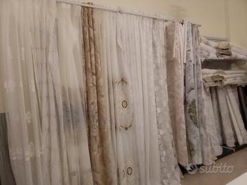 scaffalature 22 metri moduli in legno grigi