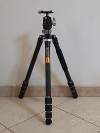 Treppiede carbonio K&F X284C4 + testa BH-36L