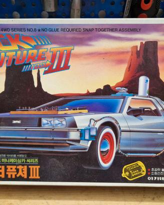 Mini 4wd modellino Delorean ritorno al futuro
