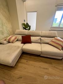Divano Poltrone Sofa Fantella 3 posti Relax
