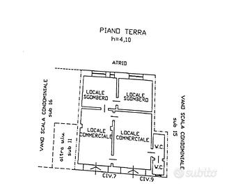 Locale commerciale 70 mq a Fasano