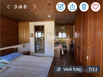 Casa semi dipendente nel paese di Cinaglio