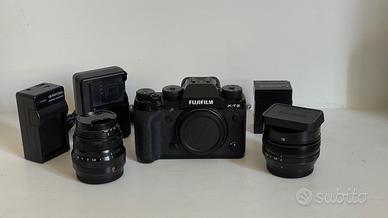 Kit Fujifilm X-T2 + XF 18mm f/2 + XF 35mm f/2 - in