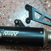 Marmitta scarico terminale mivv mt07