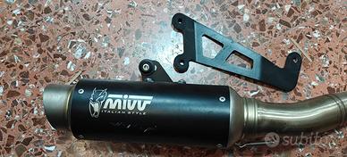 Marmitta scarico terminale mivv mt07