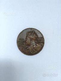 Medaglia inglese di riconoscimento 1908