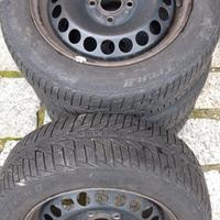 4 CERCHI COMPLETI DI GOMME TERMICHE 