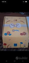 set thun mulino bianco 6 piattini e 6 cucchiaini 