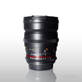 Samyang 24mm t1.5 Canon EF