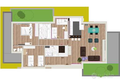 Appartamento di ampie metratura