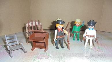 playmobil vintage  personaggi e accessori western
