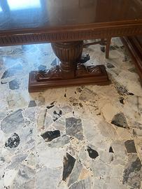 Tavolo legno lungo 2 metri largo 96 cm alto 80 cm