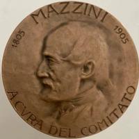medaglia commemorativa Giuseppe Mazzini