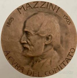 medaglia commemorativa Giuseppe Mazzini