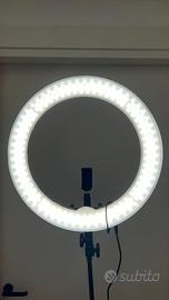 NEEWER Luce Anello LED 48cm Esterno 55W 5600K
