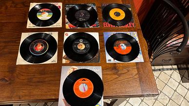 Lotto dischi 45 giri in vinile musica varia