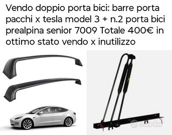 Porta pacchi + doppio porta bici
