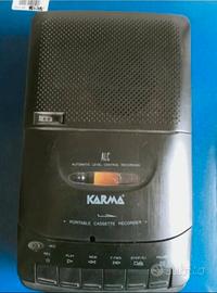 registratore a cassetta Karma RG 6020 super slim