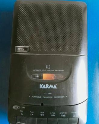 registratore a cassetta Karma RG 6020 super slim