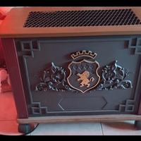 Stufa elettrica vintage nuova 