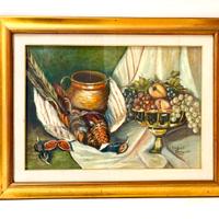 Quadro olio su tela firm.to Cafarelli F.Junior1987